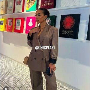 Zara matching two piece suit